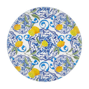 Sommarcitrus,boho,bohemian,blommigt Medelhavet 