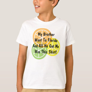 Sommarcitrus - brodern gick till Florida - T-shirt