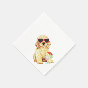 SommarcockerspanielSpaniel Pappersservett