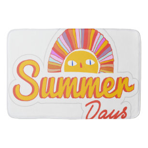Sommardag badrumsmatta