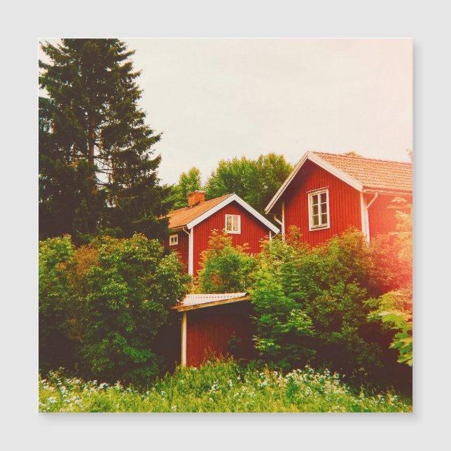 Sommardag i Dalarna (Framsida)