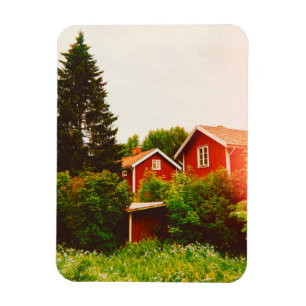 Sommardag i Dalarna Magnet