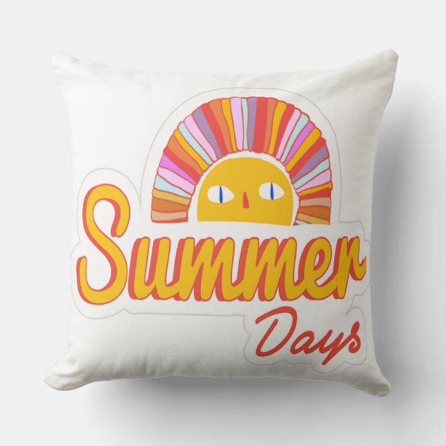 Sommardag  kudde (Framsida)