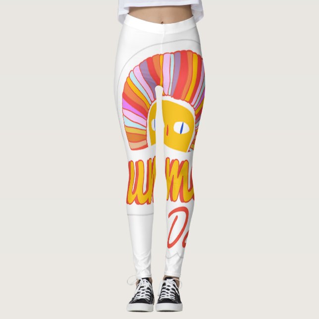 Sommardag  leggings (Framsida)