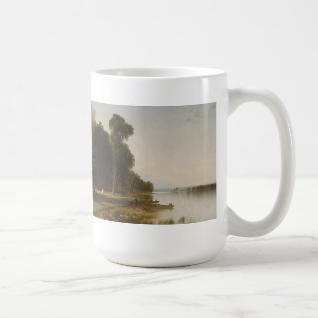 Sommardag på Conesus sjön Kaffemugg (Höger)