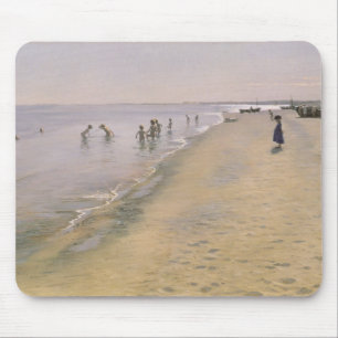 Sommardag på den södra stranden av Skagen, 1884 Musmatta