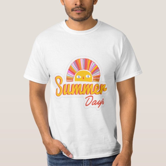 Sommardag  t shirt (Framsida)
