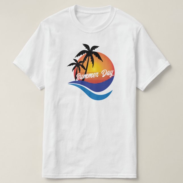 sommardag t shirt (Design framsida)