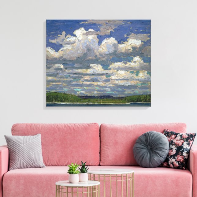 Sommardag | Tom Thomson | Canvastryck (Insitu (Vardagsrum))