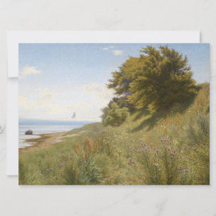 Sommardag vid havet (av Ludvig Kabell) Kort