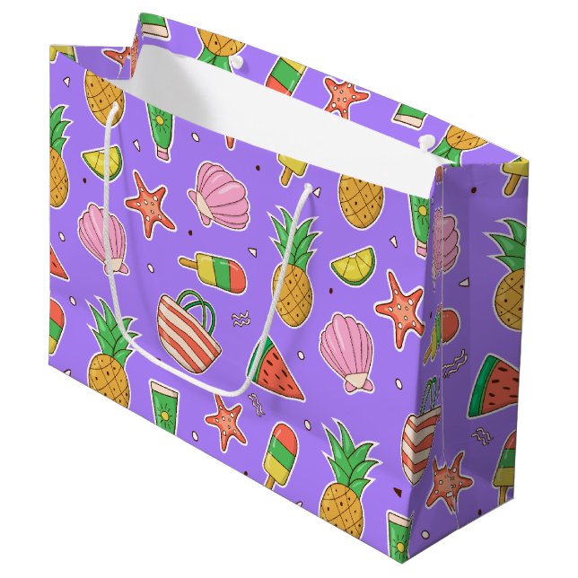 Sommardagar - Beach Gift Bag (Framsidan Vinklad)