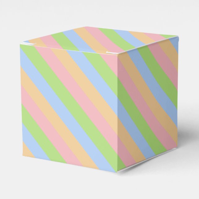 Sommardagar Favor Box Presentaskar (Framsidan Sidan)