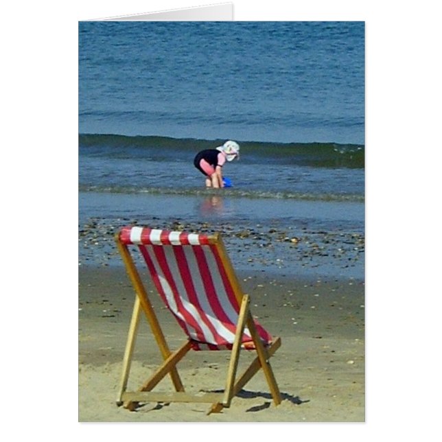 Sommardagar Hälsningskort (Framsidan)