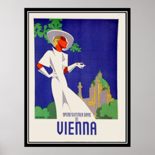 Sommardagar i Wienutskrift Poster