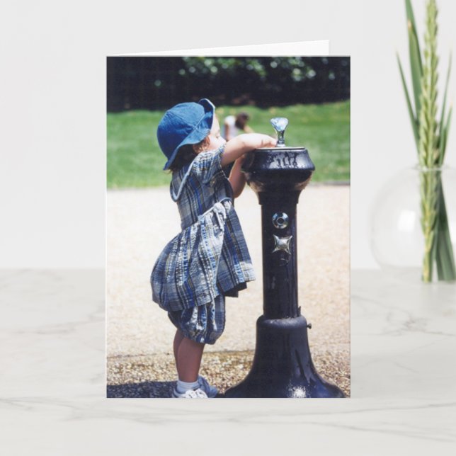 Sommardagar - "nästan allt nog" kort (Framsida)