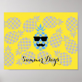 "Sommardagar" Poster ananas