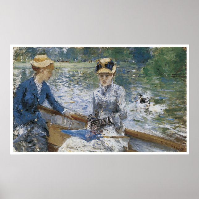 Sommardagen 1879 Berthe Morisot Poster (Framsidan)