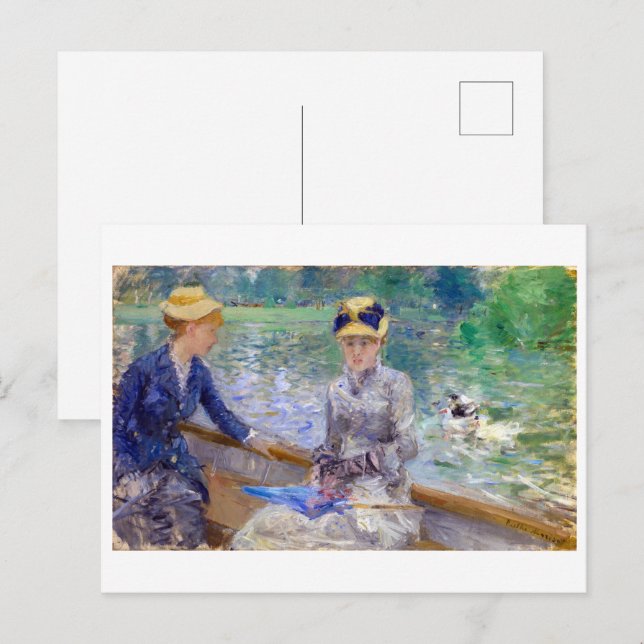 Sommardagen | Berthe Morisot | Vykort (Fram/baksida)