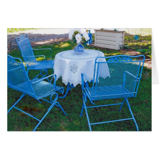 Sommardagen, Blank inuti Hälsningskort (Framsidan Horizontal)