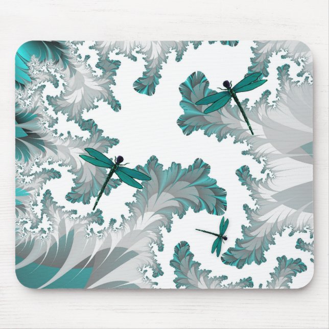 Sommardagen Dragonflies Mousepad Musmatta (Framsidan)