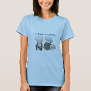 Sommardagen i Amerika - färg troll T-skjortan T Shirt
