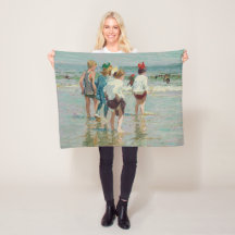 Sommardagen i Brighton Beach (av E.H. Potthast)