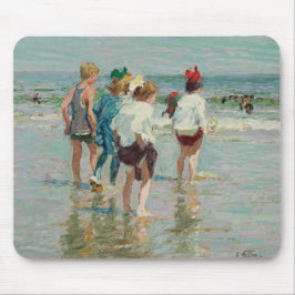 Sommardagen i Brighton Beach (av E.H. Potthast) Musmatta