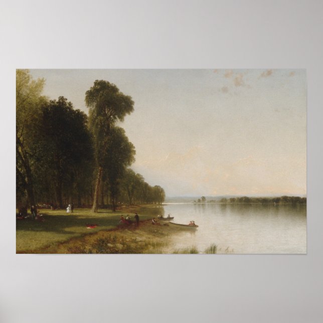 Sommardagen i Conesus Sjö Poster (Framsidan)