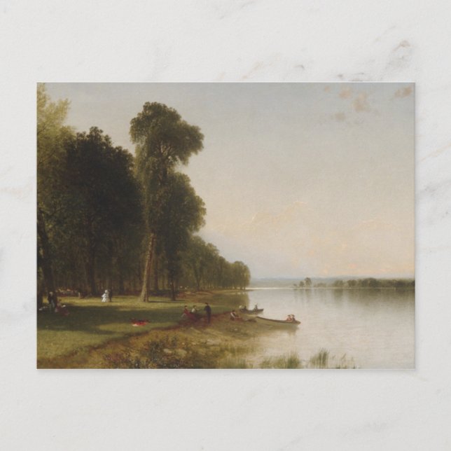 Sommardagen i Conesus Sjö Vykort (Framsida)