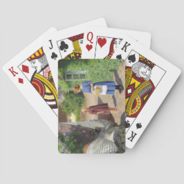 Sommardagen i Danmark (av H.A. Brendekilde) Casinokort