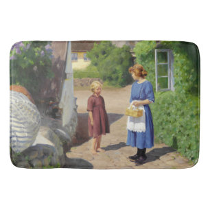 Sommardagen i Danmark (Mor och dotter) Badrumsmatta