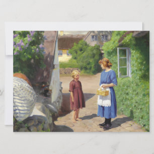 Sommardagen i Danmark (Mor och dotter) Kort