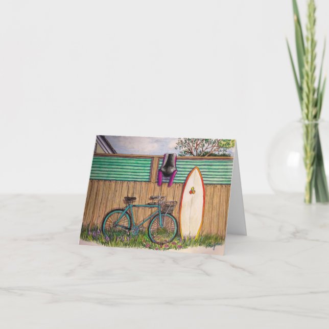 "Sommardagen" Kort (Framsida)