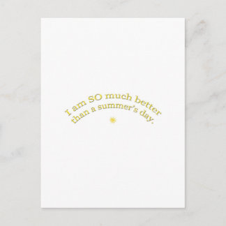 Sommardagen Vykort