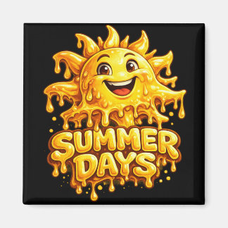 Sommardagsticker Magnet