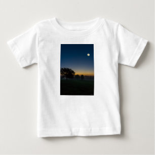 Sommardamning med måne t shirt