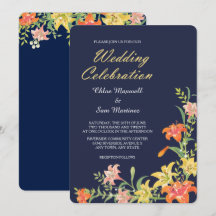 SommarDaylilies on Navy Blue Wedding Investigation