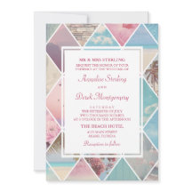 Sommardiamanter| Rosa & Blå persikobröllop