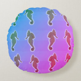 Sommardrömmar, sjöhässkudde rund kudde