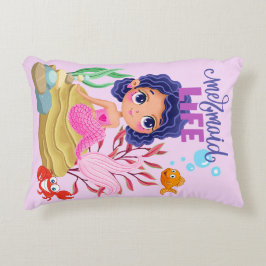 Sommare under havet Siren Personlig Prydnadskudde