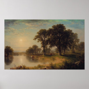 Sommareftermiddagen (1865) - Asher Brown Durand Poster