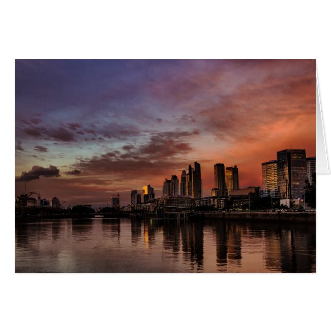 Sommareftermiddagen Hälsningskort (Framsidan Horizontal)