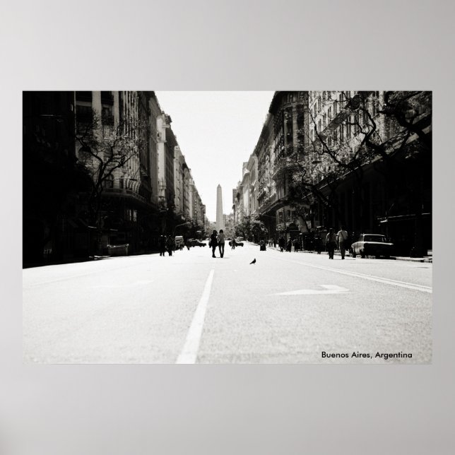 Sommareftermiddagen i Buenos Aires Poster (Framsidan)