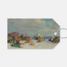 Sommareftermiddagen om stranden (av E.H. Potthast)
