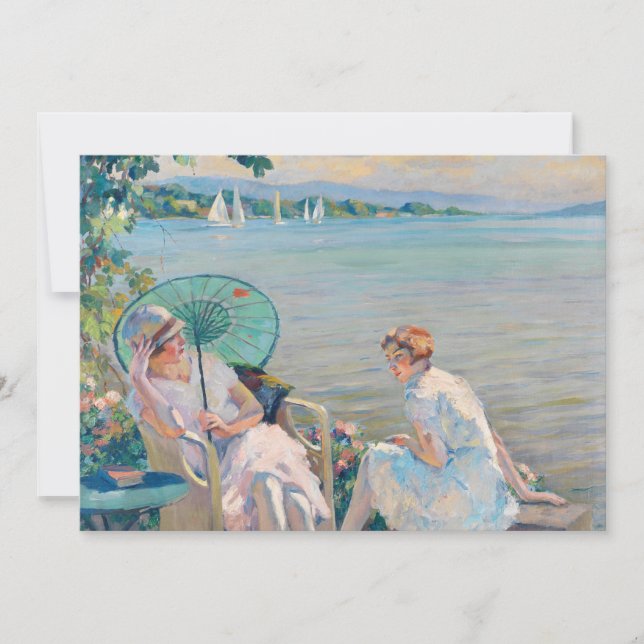 Sommareftermiddagen vid Sjö | Edward Cucuel (Framsida)