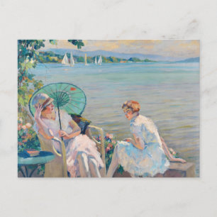 Sommareftermiddagen vid Sjö Edward Cucuel Vykort
