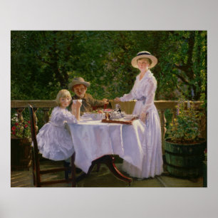 Sommareftermiddagstea Poster