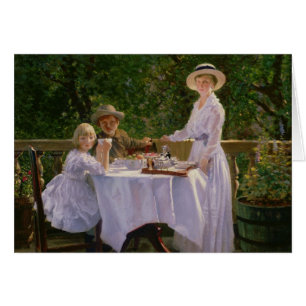 SommareftermiddagTea Hälsningskort