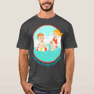 SommarElak simmande 27 T Shirt