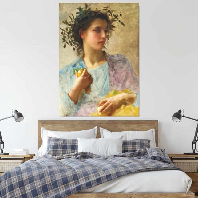 sommaren (1880) canvastryck (Insitu (sovrum))